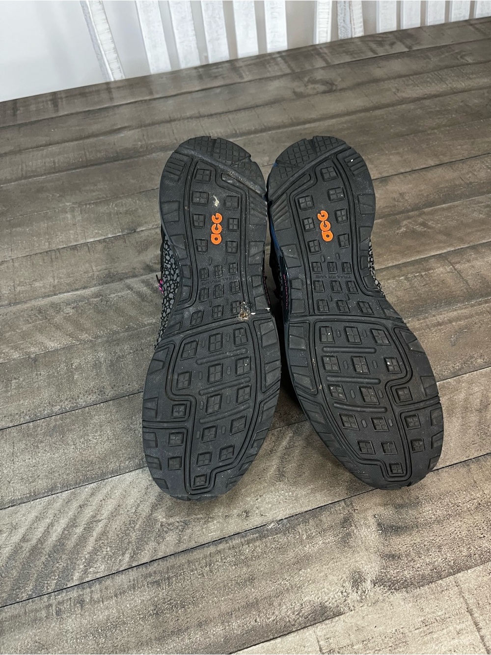 Nike Zoom Meriwether
Posite Black Pink Foil
Gamma Blue Men's Boots
Sneakers 11.5 - Picture 5 of 5